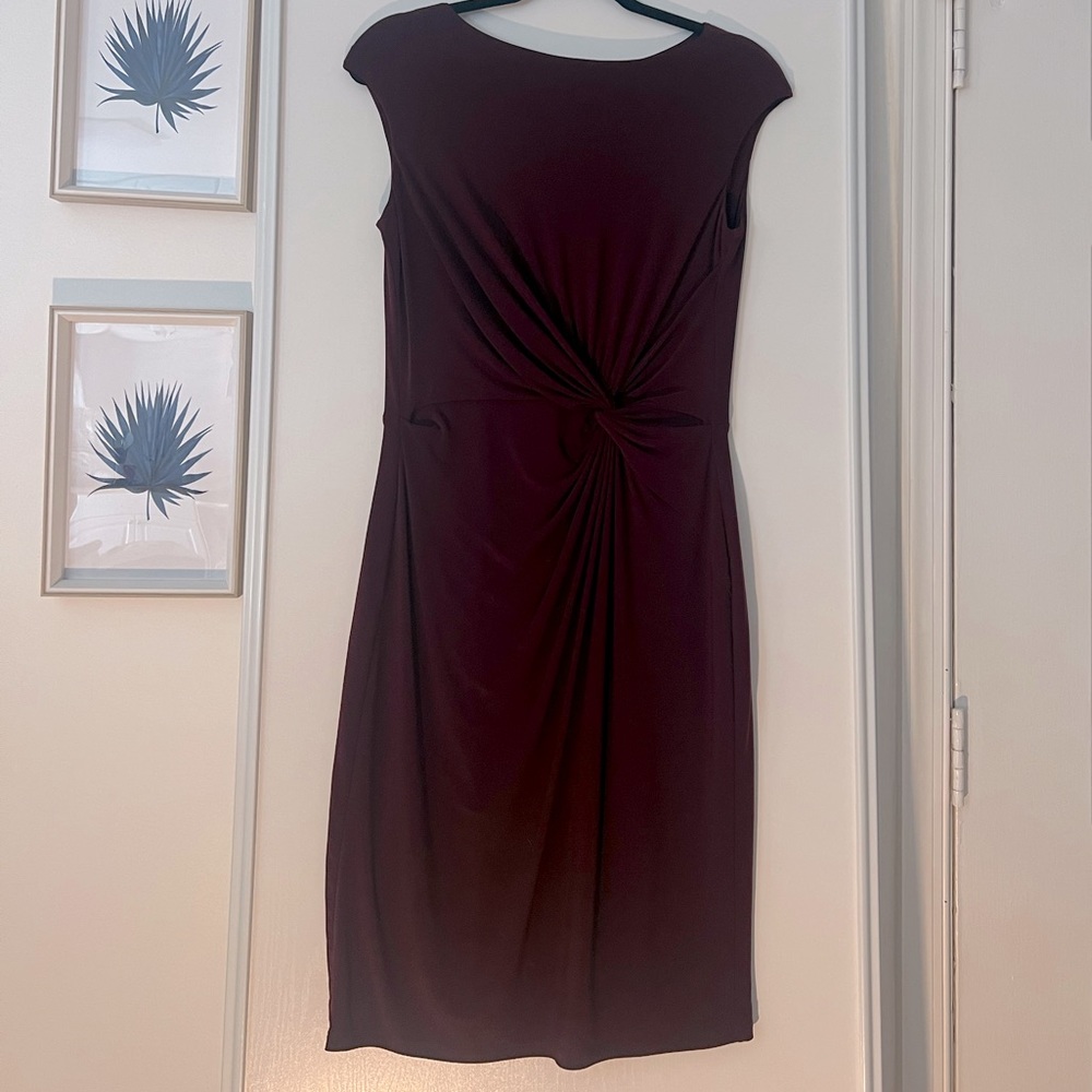 Ralph Lauren Maroon dress size 8 dress